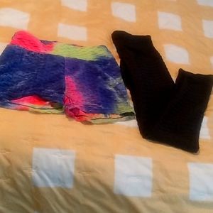 TikTok leggings and shorts